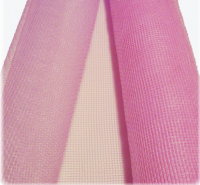 сетка для упаковки цветов розовая